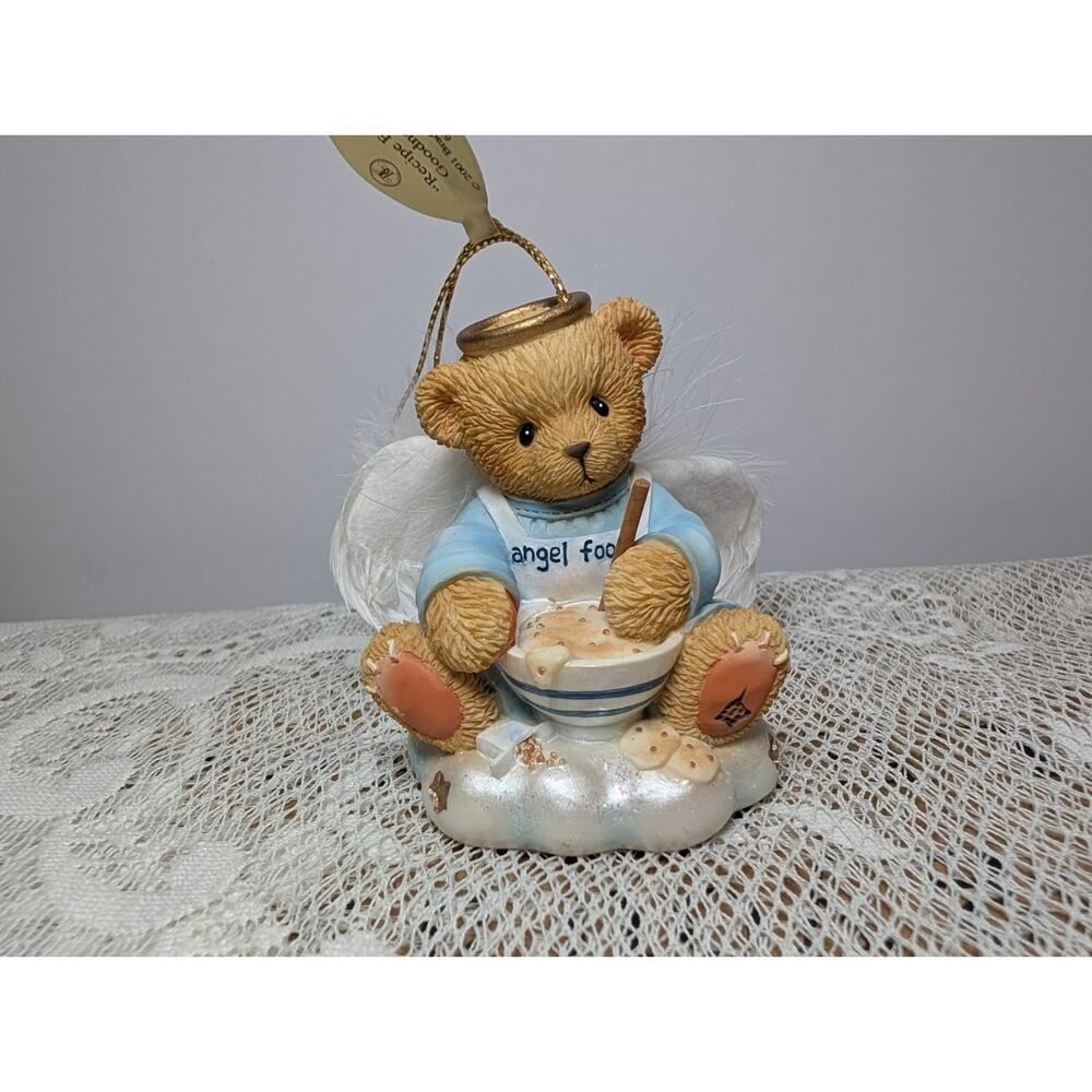 Bradford Editions Cherished Teddies 2001 Recipe for Goodness ornament 68996 Bake